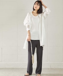 OUVRAGE CLASSE | ラミーポケットチュニックシャツ(シャツ/ブラウス)