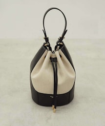 OUVRAGE CLASSE | 【VIOLAd’ORO／ヴィオラドーロ】キャンバスコンビバック(ハンドバッグ)