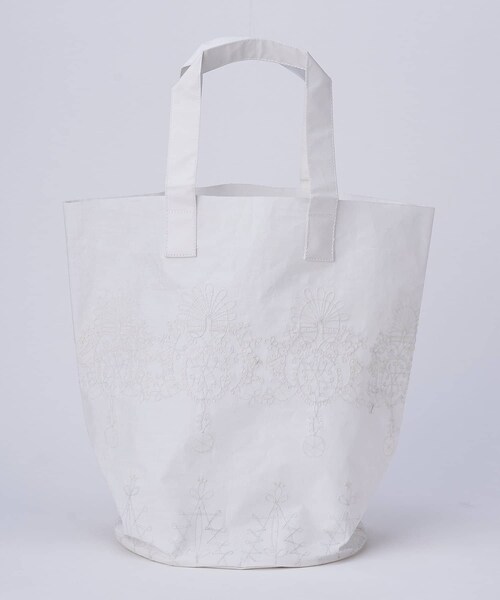 BEARDSLEY(ビアズリー)の「《KHADI&CO》トートバッグ(トートバッグ・レディース・インディゴブルー/ホワイト・FREE)」の2枚目の写真