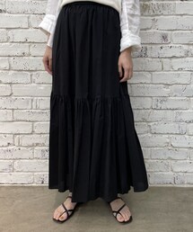LOUNGEDRESS（ラウンジドレス）の「【WEB限定】コットン2段ティアード