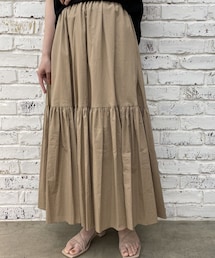 LOUNGEDRESS（ラウンジドレス）の「【WEB限定】コットン2段ティアード 