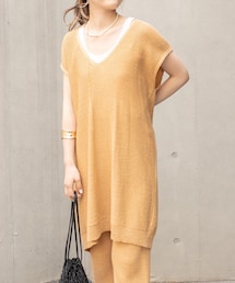 CAPRICIEUX LE'MAGE | バックスリットVチュニック(チュニック)