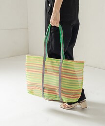 CAPRICIEUX LE'MAGE | カラーボーダーメッシュトート(トートバッグ)
