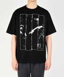 Lui's | 【LAD MUSICIAN×Lui's】 フラッグ柄ビッグシルエットTシャツ(Tシャツ/カットソー)