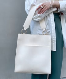 mystic | WEB限定 loti ワイドハンドルスクエアトート(トートバッグ)
