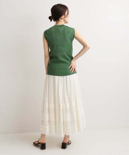 IENA（イエナ）の「sese リネンボイルギャザースカート◇（）」 - WEAR 