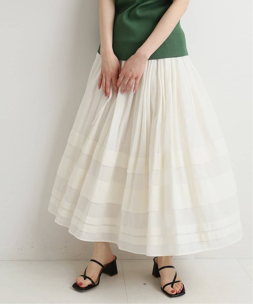 IENA（イエナ）の「sese リネンボイルギャザースカート◇（）」 - WEAR