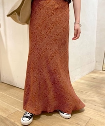 SHENERY | レーヨンプリントマーメイドマキシスカート(スカート)