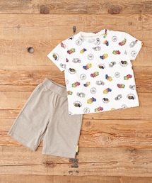 CIAOPANIC TYPY（チャオパニックティピー）の「【KIDS】【FRUIT OF THE LOOM】総柄プリントT セットアップ（Tシャツ/カットソー・キッズ）」
