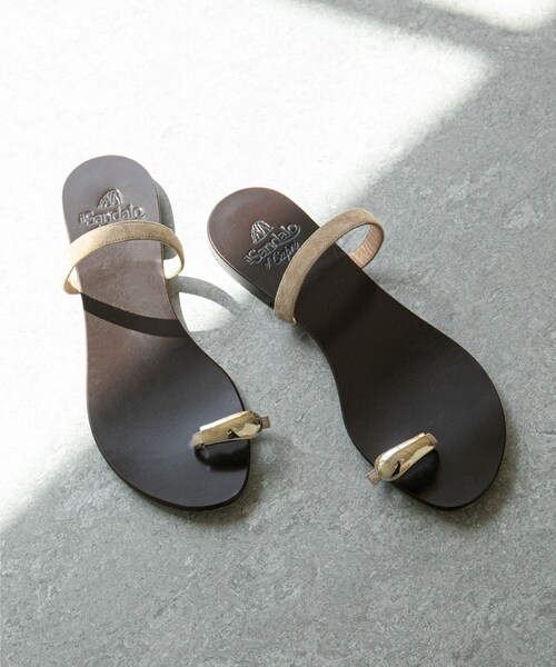 PELLICO】ワイドスクエアミュール サンダル