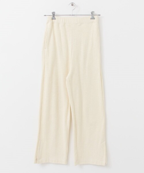 URBAN RESEARCH DOORS(アーバンリサーチドアーズ)の「FORK&SPOON 直條華夫格長褲(その他・レディース・黑色/米色/煙燻藍・one)」の2枚目の写真