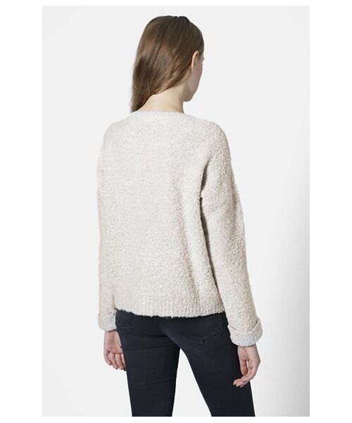 TOPSHOP（トップショップ）の「Topshop Bouclé Knit Sweater（ニット/セーター・レディース・White・Regular 10 (10-12 US)/Regular 6 (2-4 US)/Regular 4 (0-2 US)/Regular 2 (0 US)/Regular 12 (14 US)/Regular 8 (6-8 US)）」の6枚目の写真