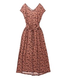 three dots（スリードッツ）の「パームプリント ドレス（その他）」