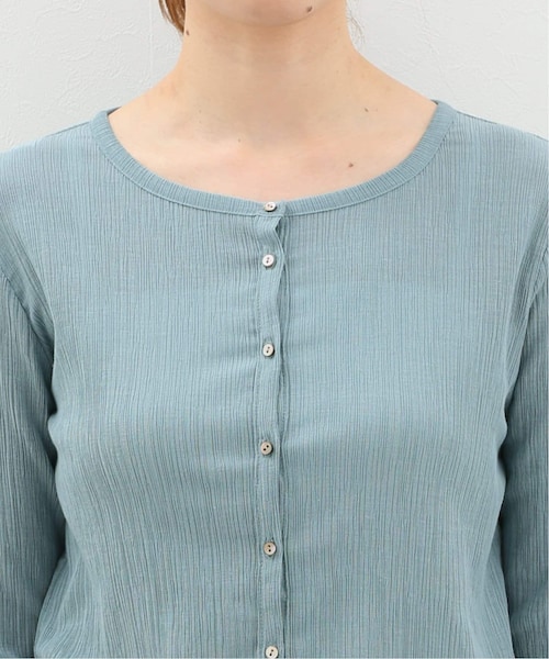 SLOBE IENA（スローブイエナ）の「シャーリングカーディガン