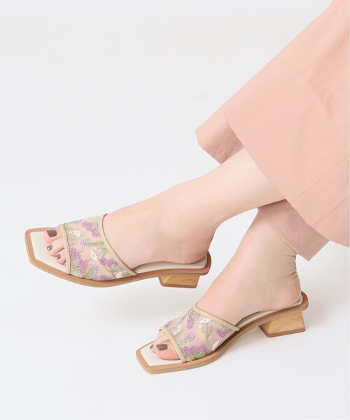 LE TALON（ルタロン）の「《予約》3.5cmハーバルシシュウサンダル 