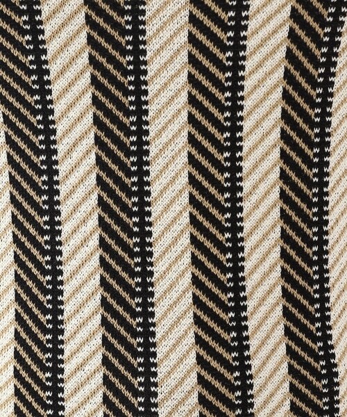 LOWRYS FARM（ローリーズファーム）の「ジャガードガラタンク（トップス・ベージュ/グリーン/ネイビー）」の13枚目の写真