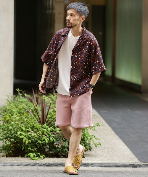 URBAN RESEARCH Sonny Label（アーバンリサーチサニーレーベル）の「オーバーサイズパターンシャツ（その他・メンズ・バティック/レオパード/ジオメトリック・M/L）」の4枚目の写真