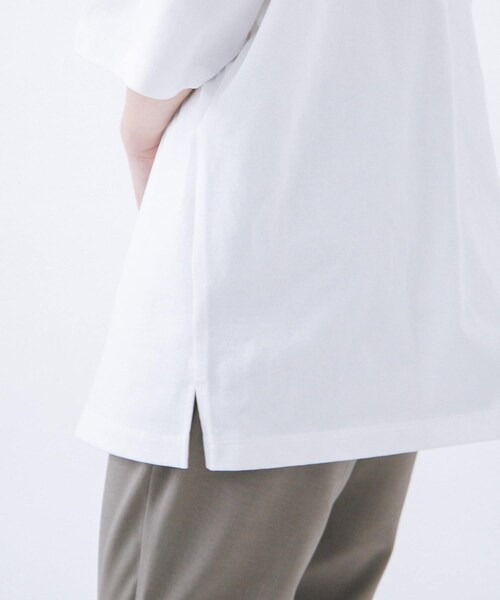 URBAN RESEARCH ID（アーバンリサーチ アイディー）の「URBAN RESEARCH iD MOCK NECK SHORT-SLEEVE T-SHIRTS（その他・メンズ・BLUE GRAY/WHITE/BLACK・M/L）」の4枚目の写真