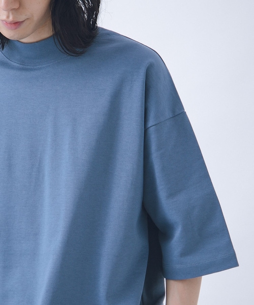 URBAN RESEARCH ID（アーバンリサーチ アイディー）の「URBAN RESEARCH iD MOCK NECK SHORT-SLEEVE T-SHIRTS（その他・メンズ・BLUE GRAY/WHITE/BLACK・M/L）」の6枚目の写真