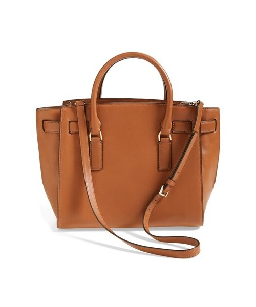 MICHAEL KORS（マイケルコース）の「MICHAEL Michael Kors 'Large Hamilton - Traveler' Tote（トートバッグ・レディース・Orange）」の4枚目の写真