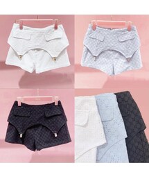 lilLilly | コットンレースショートパンツ(パンツ)