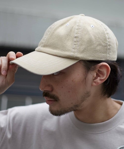 CIAOPANIC TYPY（チャオパニックティピー）の「ツイルキャップ（ハット・メンズ・ブラウン/ベージュ/ボルドー・ONE）」の2枚目の写真