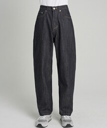 ディープインディゴバルーンジーンズ