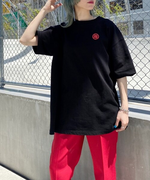 PAGEBOY（ページボーイ）の「【PAGEBOYLIM】吉原奈桜コラボ"遊"グラフィックT（トップス・レディース・オフホワイト/ブラック・M, L）」の22枚目の写真