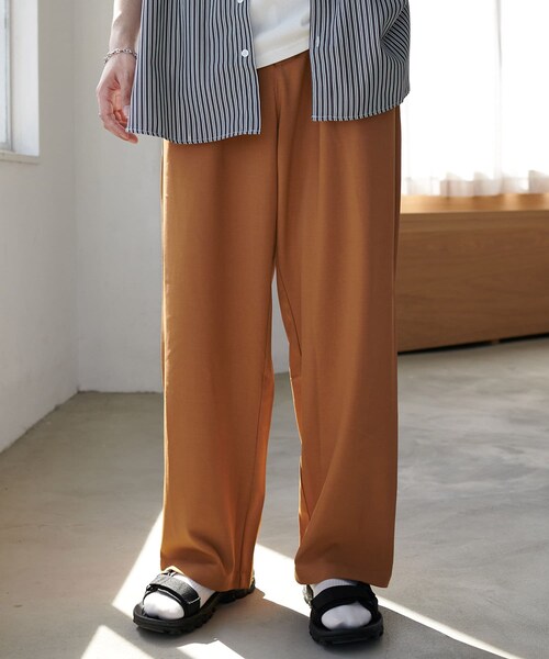 DISCOAT（ディスコート）の「【＠DRY/アットドライ】ワイドパンツ（その他パンツ・メンズ・ブラック/ベージュ/カーキ・M/L）」の2枚目の写真