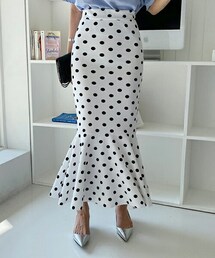 DHOLIC | ドットマーメイドスカート(スカート)