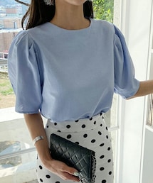 DHOLIC | パステルパフブラウス(シャツ/ブラウス)