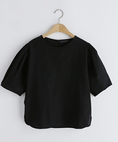 DHOLIC(ディーホリック)の「パステルパフブラウス(シャツ/ブラウス・レディース・ブルー/グリーン/イエロー/ベージュ/ブラック・ONESIZE)」の2枚目の写真