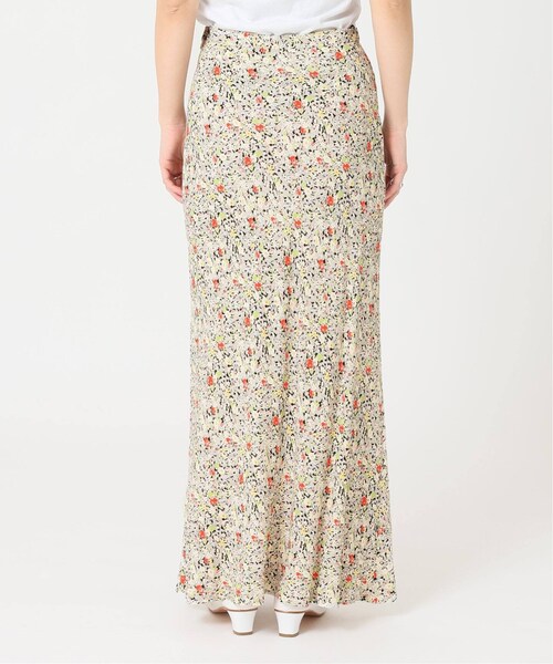 美品◆ハウスオブロータス　マルチアーガイル　マキシスカート ハウスオブロータスhouse of lotusマルチアーガイルマキシ