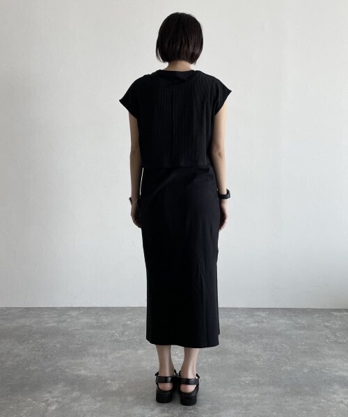 PAGEBOY（ページボーイ）の「2WAYトップスセットワンピース（ワンピース/ドレス・レディース・ブラック/グレージュ/オリーブ・F）」の10枚目の写真