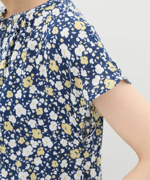SLOBE IENA（スローブイエナ）の「Geometric Flower フレアワンピース