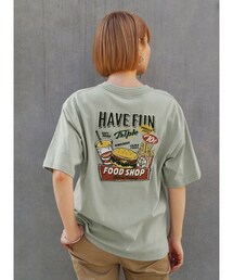 179/WG | 刺繍イラストＴシャツ(Tシャツ/カットソー)