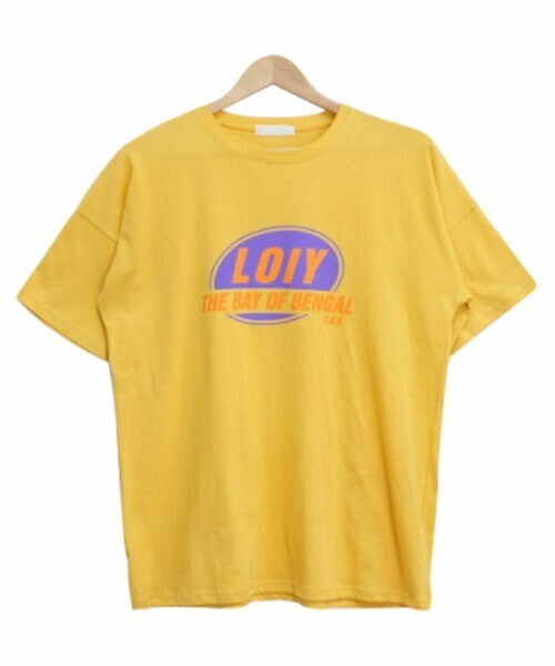 DHOLIC STYLE（ディーホリックスタイル）の「[bullang girls] LOIY半袖Tシャツ（Tシャツ/カットソー・レディース・ホワイト/グリーン/イエロー/グレー・ONESIZE）」の4枚目の写真