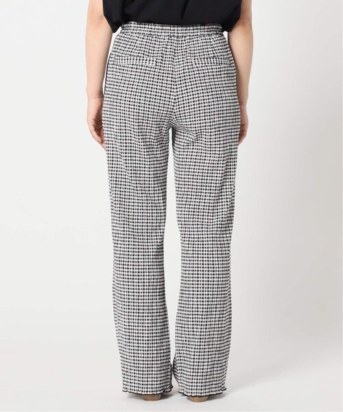 B.C STOCK（ベーセーストック）の「クリンクルチェックイージーパンツ◆（パンツ・ブラック/(001)/フリー/在庫なし）」の21枚目の写真