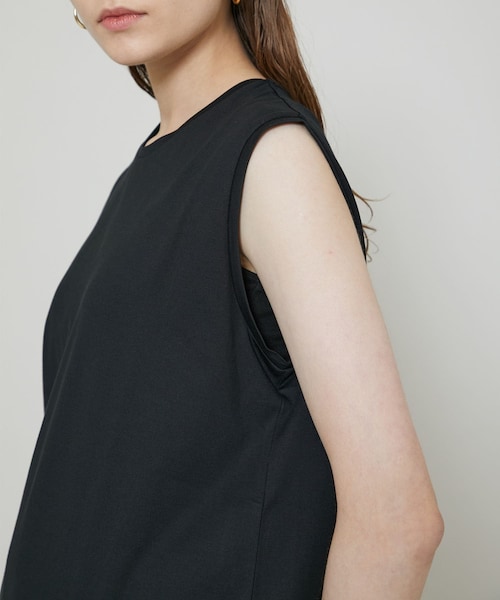 ATON（エイトン）の「スリーブレスドレス OPAGIM0013（）」 - WEAR