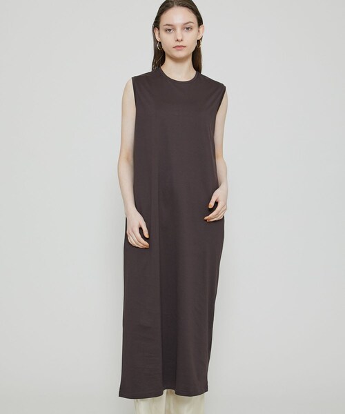 ATON（エイトン）の「スリーブレスドレス OPAGIM0013（）」 - WEAR