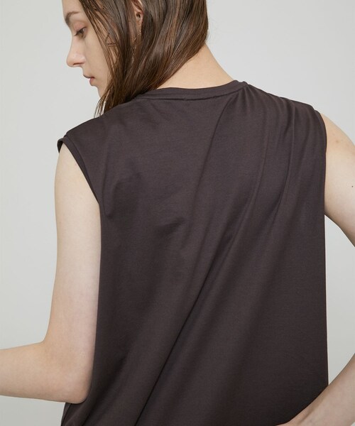ATON（エイトン）の「スリーブレスドレス OPAGIM0013（）」 - WEAR