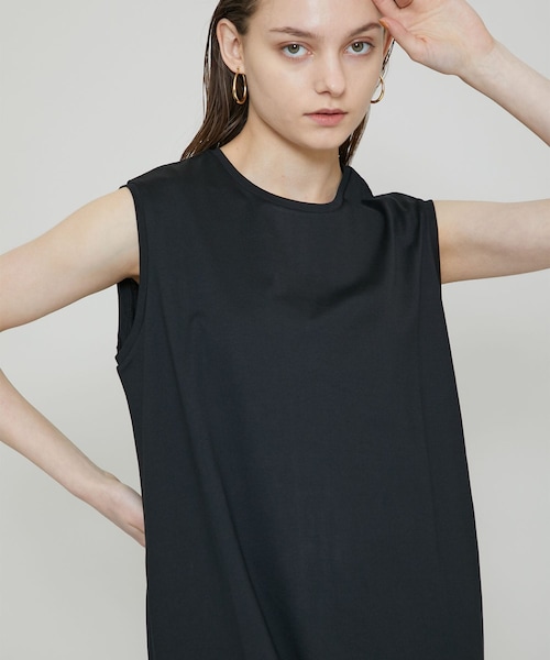 ATON（エイトン）の「スリーブレスドレス OPAGIM0013（）」 - WEAR