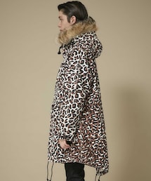 ★希少★WACKOMARIA ワコマリア　レオパード柄モッズコート　サイズ38 WACKO MARIA（ワコマリア）の「M-48 レオパードモッズコート