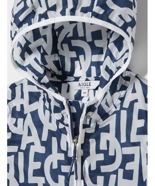 AIGLE（エーグル）の「ニロピー ジャケット（ナイロンジャケット・キッズ・ポピー (005)/ナーバル (004)）」の13枚目の写真