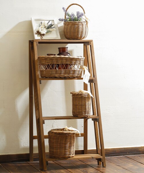 専用。サリュ！ ディスプレイラダー ウッドラダーラック | salut