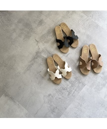 copine | リラックスフラットサンダル(3color/2size)(サンダル)