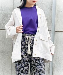 PAGEBOY | ライトクリアミリタリージャケット(ジャケット/アウター)