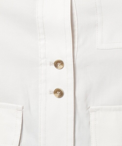 PAGEBOY（ページボーイ）の「ライトクリアミリタリージャケット（ジャケット/アウター・レディース・ブラック/グレージュ/オリーブ・F）」の20枚目の写真