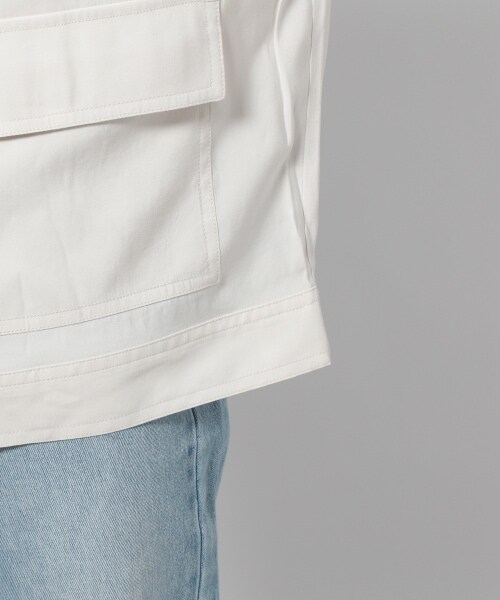 PAGEBOY（ページボーイ）の「ライトクリアミリタリージャケット（ジャケット/アウター・レディース・ブラック/グレージュ/オリーブ・F）」の19枚目の写真