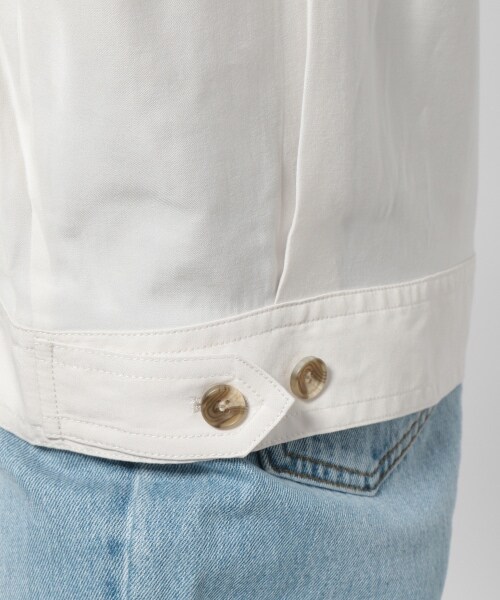 PAGEBOY（ページボーイ）の「ライトクリアミリタリージャケット（ジャケット/アウター・レディース・ブラック/グレージュ/オリーブ・F）」の21枚目の写真